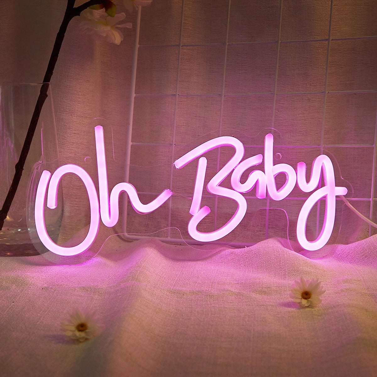 Oh Baby LED Neon Sign