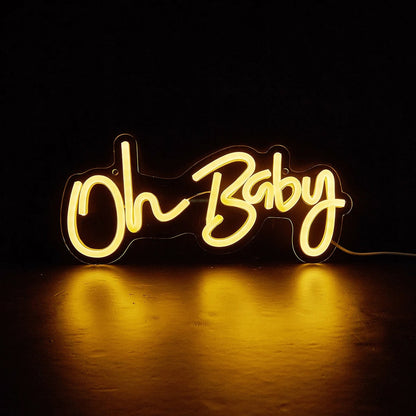 Oh Baby LED Neon Sign