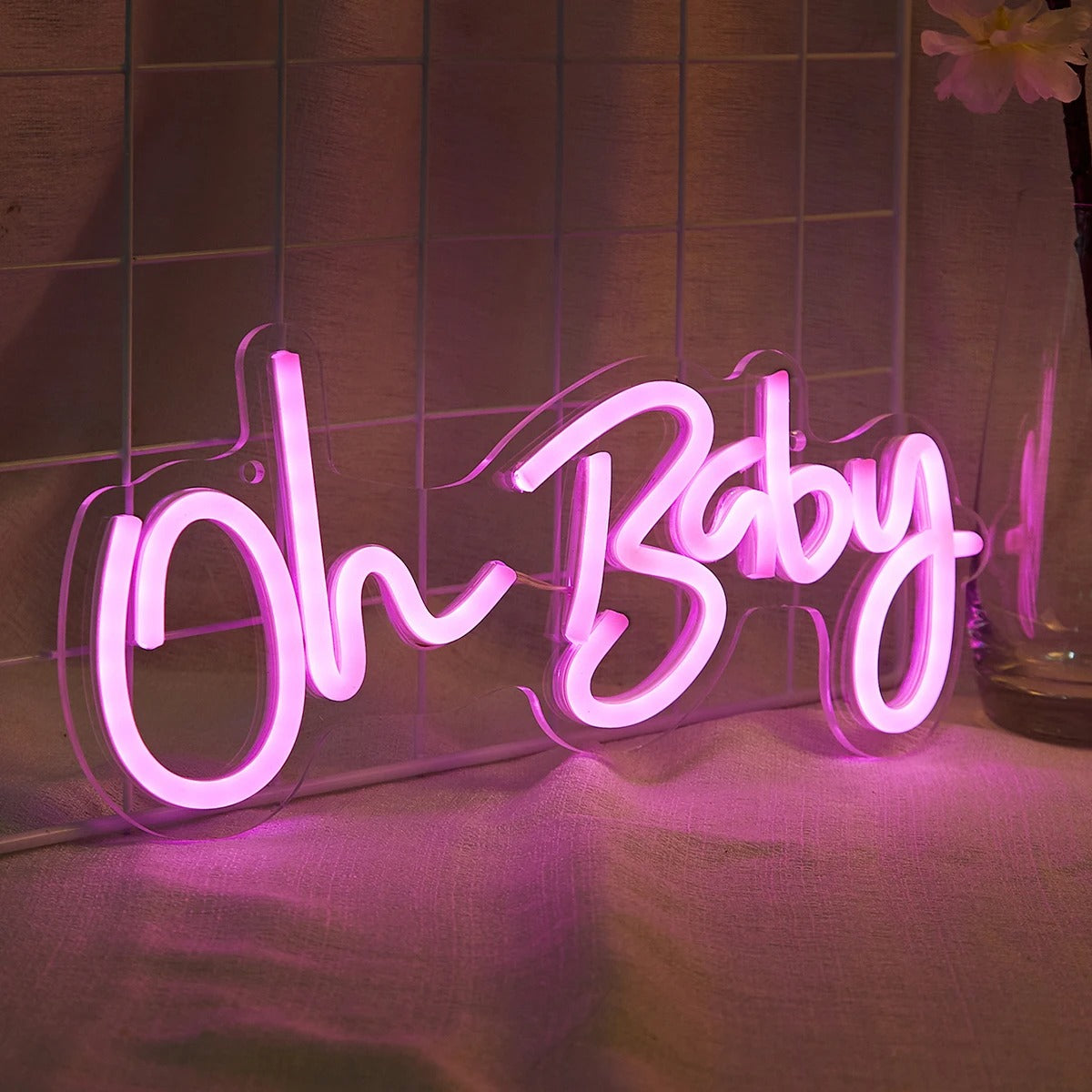 Oh Baby LED Neon Sign