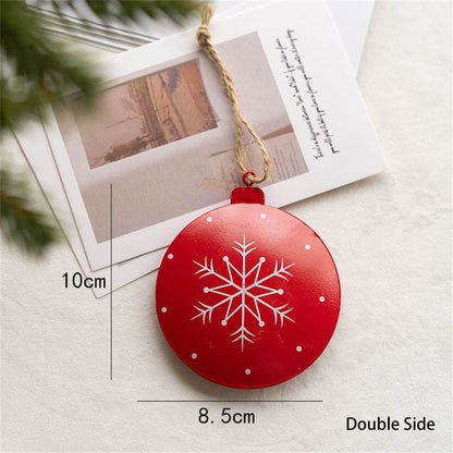 Iron Christmas Tree Hanging Decor