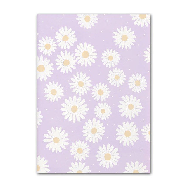Pastel Flower Market Canvas Posters floral pale pastel sage SUB CATEGORY_Posters