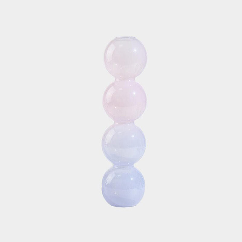 Pastel Glass Bubble Vase AESTHETIC_Danish Pastel SUB CATEGORY_Desk Accessories SUB CATEGORY_Vases