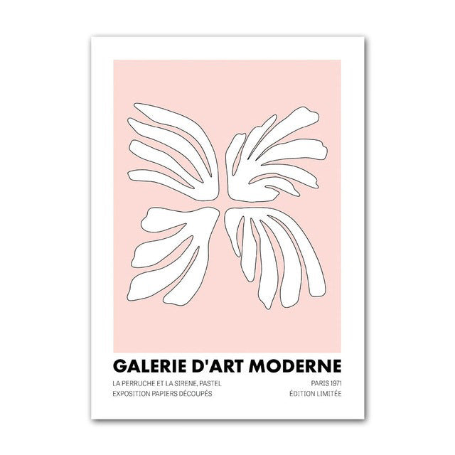 Pastel Minimal Art Canvas Posters pastel