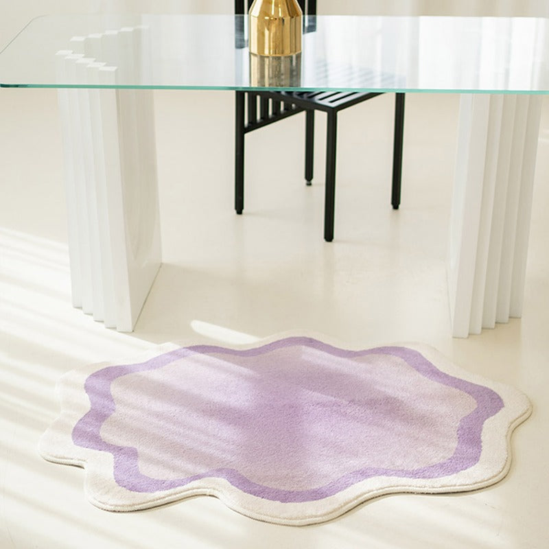 Pastel Blob Irregular Accent Rug AESTHETIC_Soft Girl soft SUB CATEGORY_Rugs