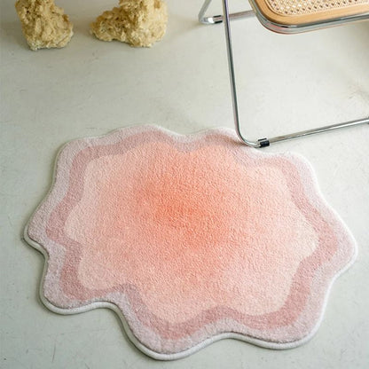 Pastel Blob Irregular Accent Rug AESTHETIC_Soft Girl soft SUB CATEGORY_Rugs