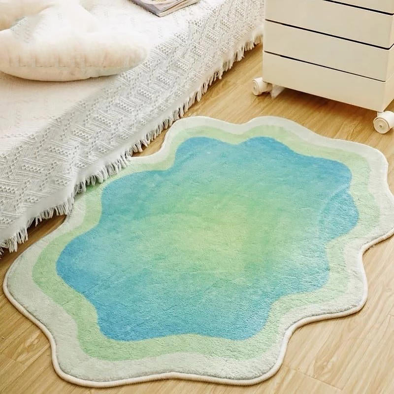 Pastel Blob Irregular Accent Rug AESTHETIC_Soft Girl soft SUB CATEGORY_Rugs