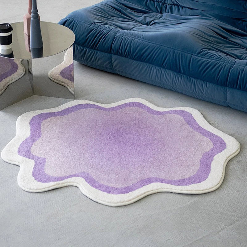 Pastel Blob Irregular Accent Rug AESTHETIC_Soft Girl soft SUB CATEGORY_Rugs