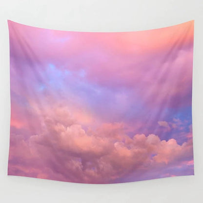 Pastel Clouds Tapestry AESTHETIC_Soft Girl SUB CATEGORY_Tapestries