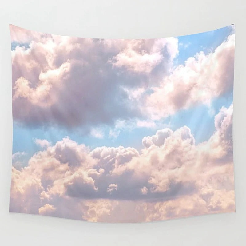 Pastel Clouds Tapestry AESTHETIC_Soft Girl SUB CATEGORY_Tapestries