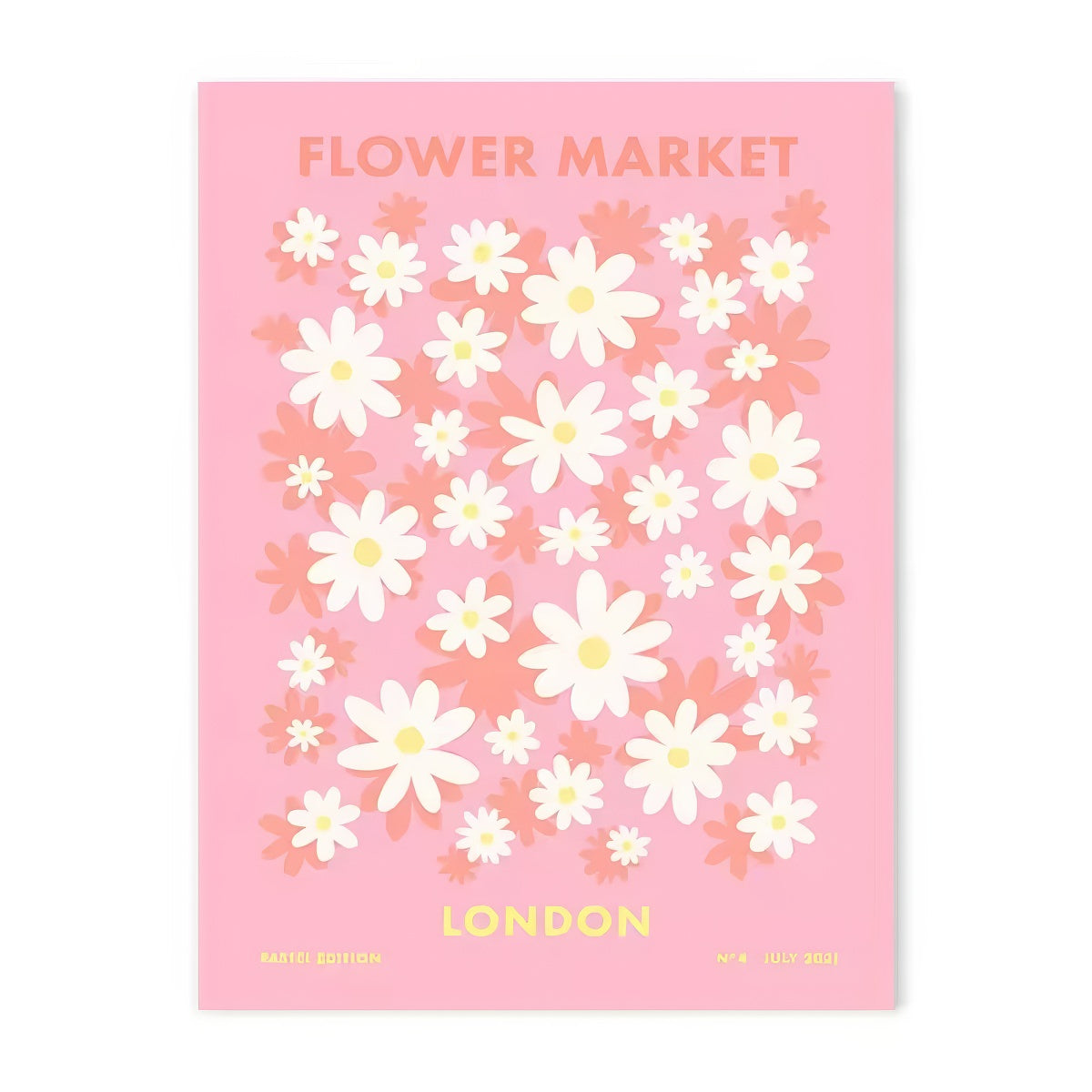 Pastell Positivity Wandcollage Leinwandposter