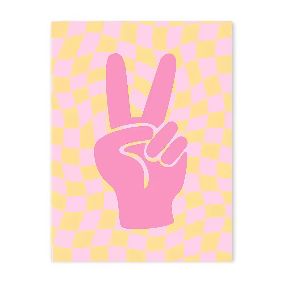 Pastell Positivity Wandcollage Leinwandposter