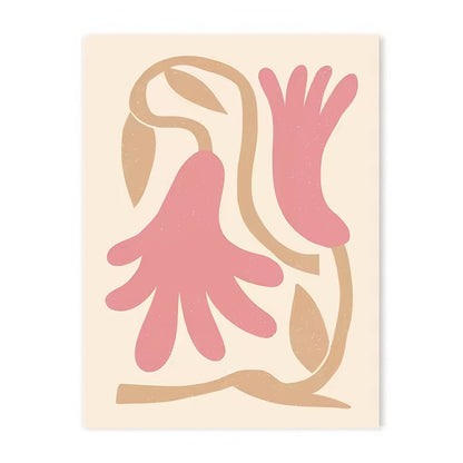 Pastell Positivity Wandcollage Leinwandposter