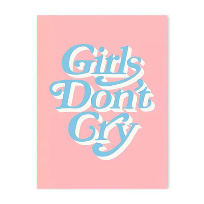 Pastell Positivity Wandcollage Leinwandposter