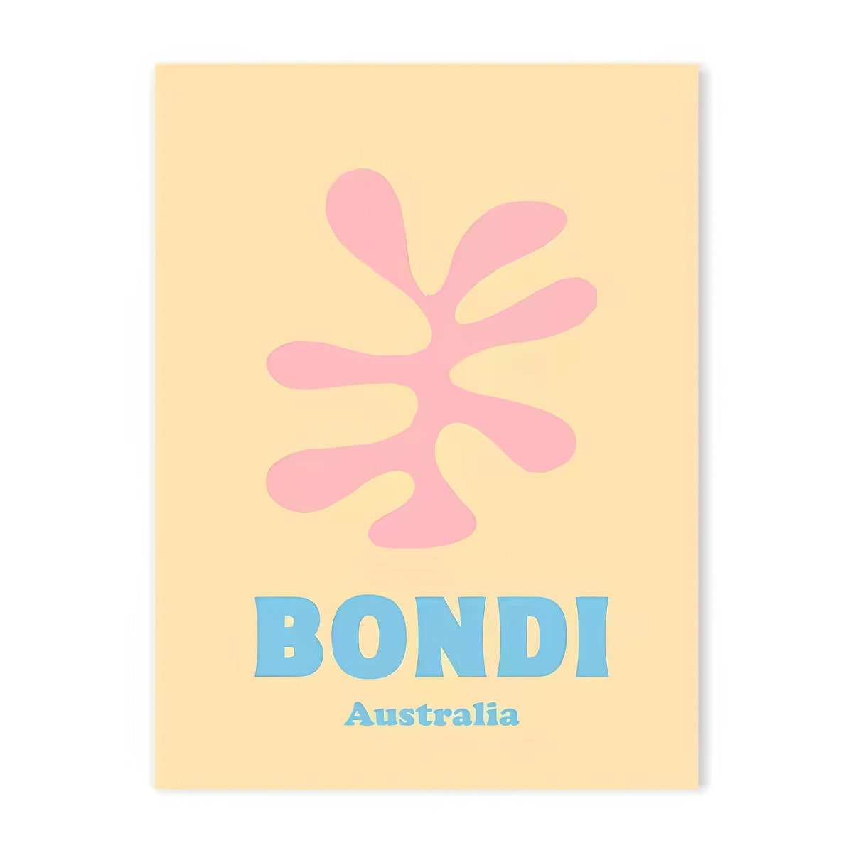 Pastell Positivity Wandcollage Leinwandposter