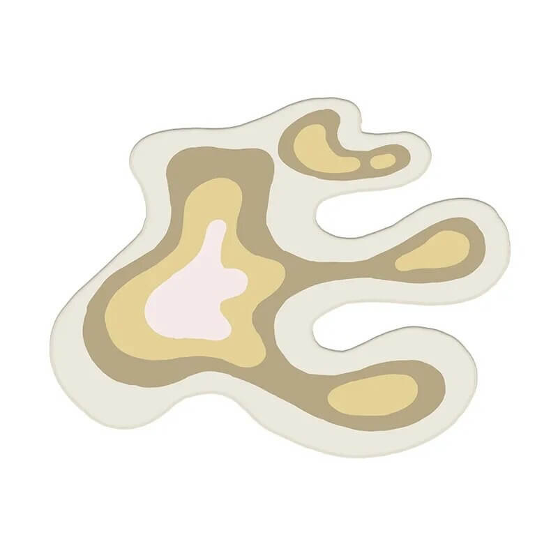 Abstract Pastel Blob Accent Rug AESTHETIC_Soft Girl soft SUB CATEGORY_Rugs