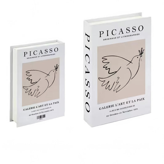 Picasso Minimalist Fake Book Storage Box