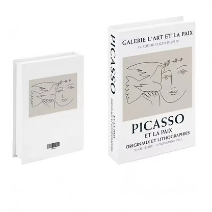 Picasso Minimalist Fake Book Storage Box