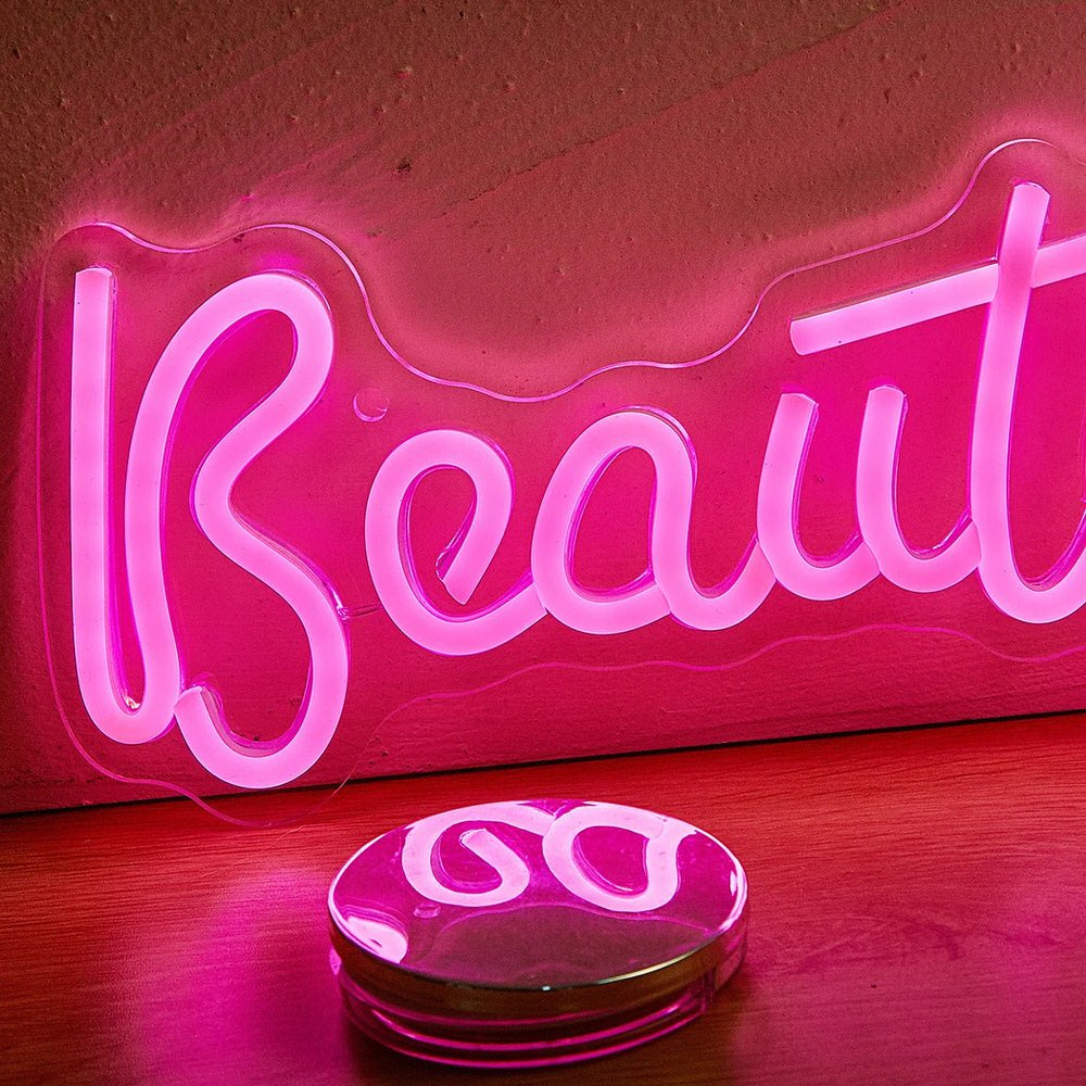 Pink Beautiful LED Neon Sign