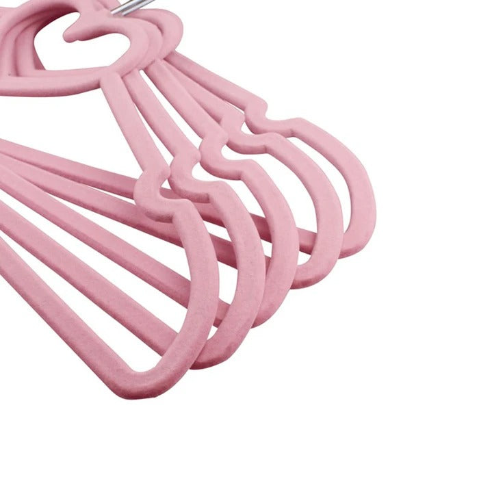 Pink Heart Hangers AESTHETIC_Soft Girl clothes rack clothing rack SUB CATEGORY_Hangers