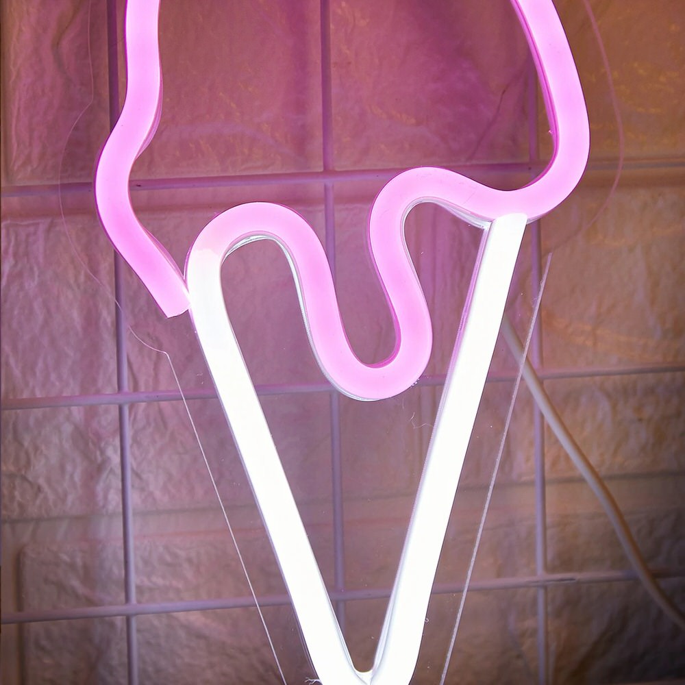 Pink Ice Cream LED Neon Sign