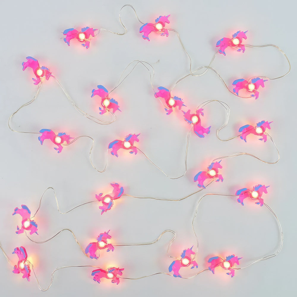 Pink Unicorn Fairy String Lights SUB CATEGORY_String Lights