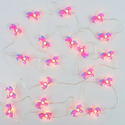 Pink Unicorn Fairy String Lights SUB CATEGORY_String Lights