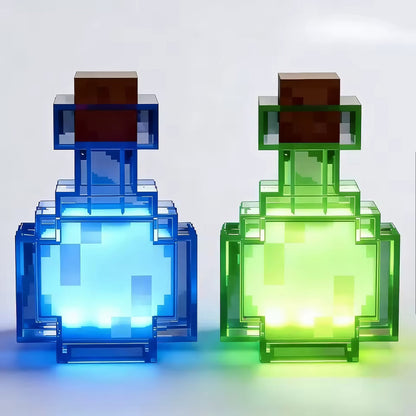 Pixel Potion Bottle Touch Night Light