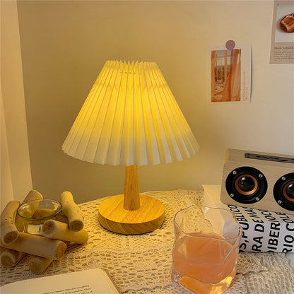 Pleated Table Lamp cute lamp lamp night light nightlight