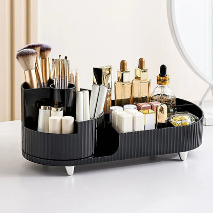 Plissierter Make-up-Schreibtisch-Organizer