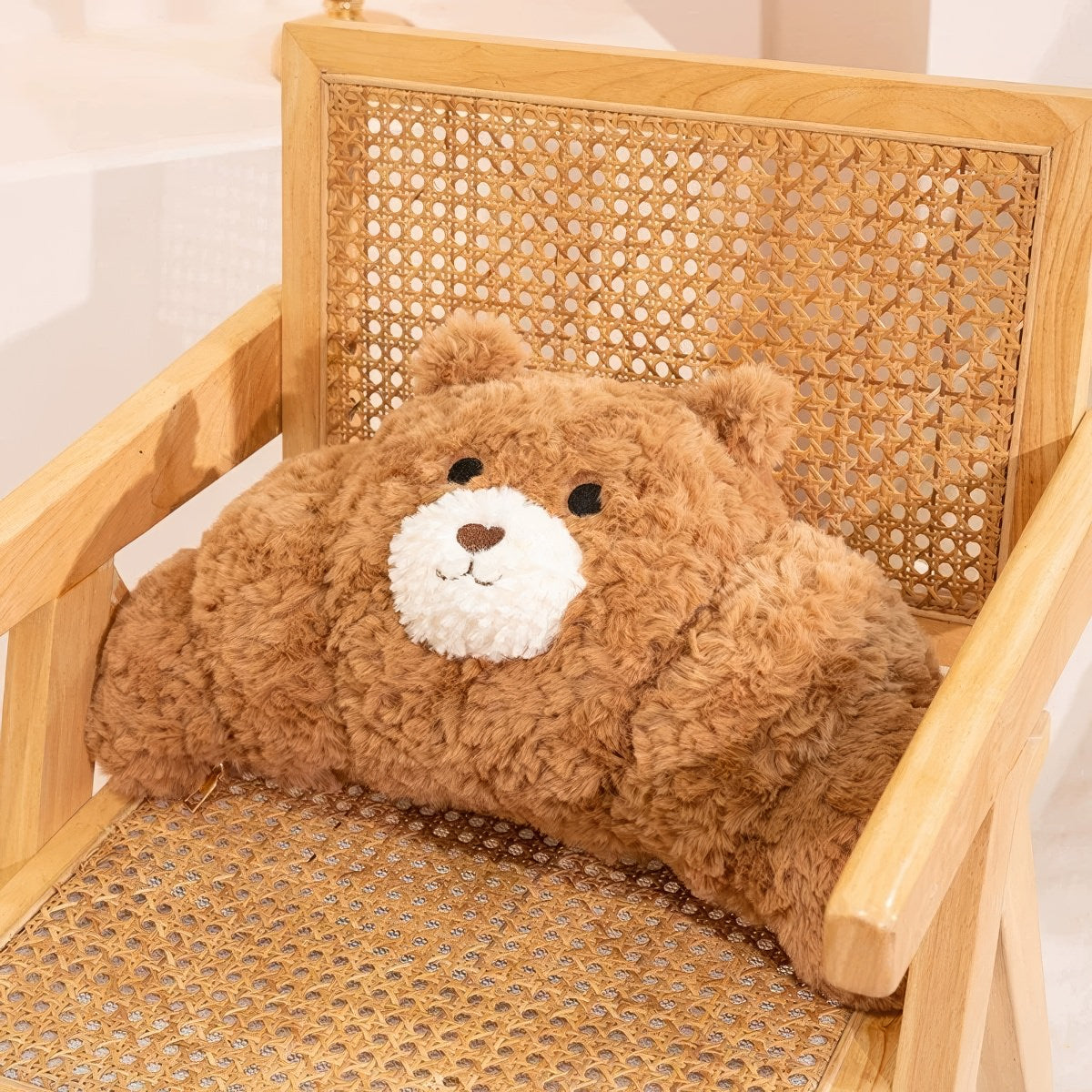 Bear-Croissant with Coffee & Cake Plush Toy