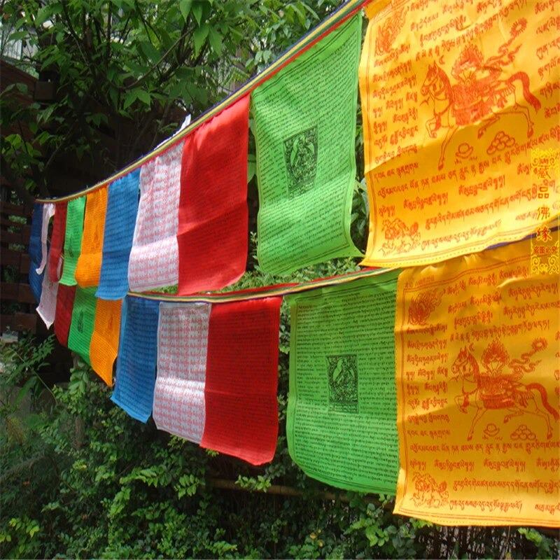 Tibetan Prayer Flags Decor chain flag garland SUB CATEGORY_Wall Decor