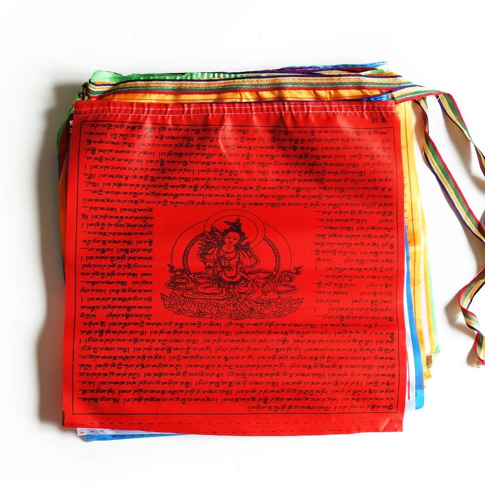 Tibetan Prayer Flags Decor chain flag garland SUB CATEGORY_Wall Decor