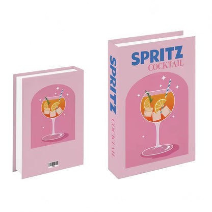 Preppy Cocktails Aufbewahrungsbox für Fake-Bücher