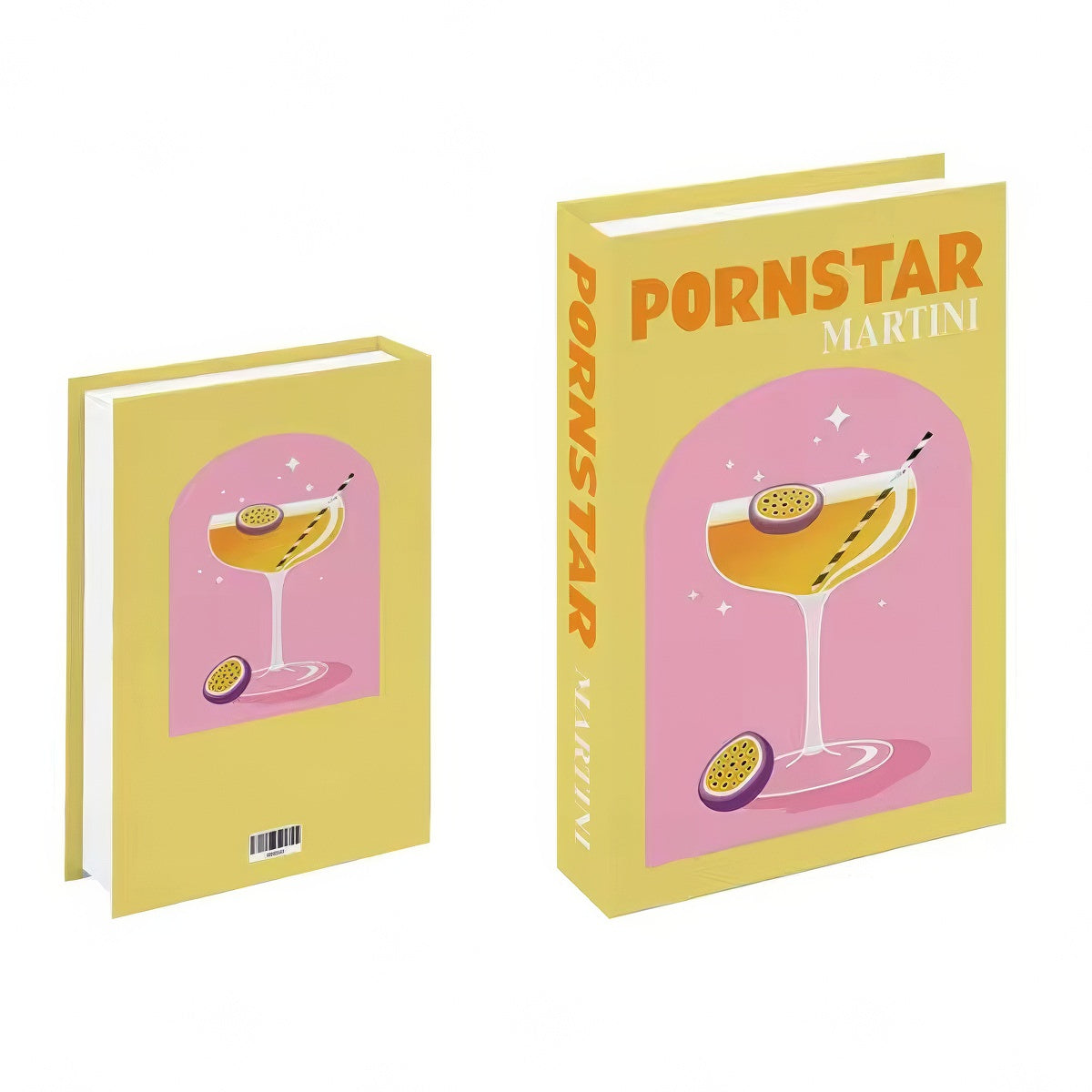 Preppy Cocktails Aufbewahrungsbox für Fake-Bücher