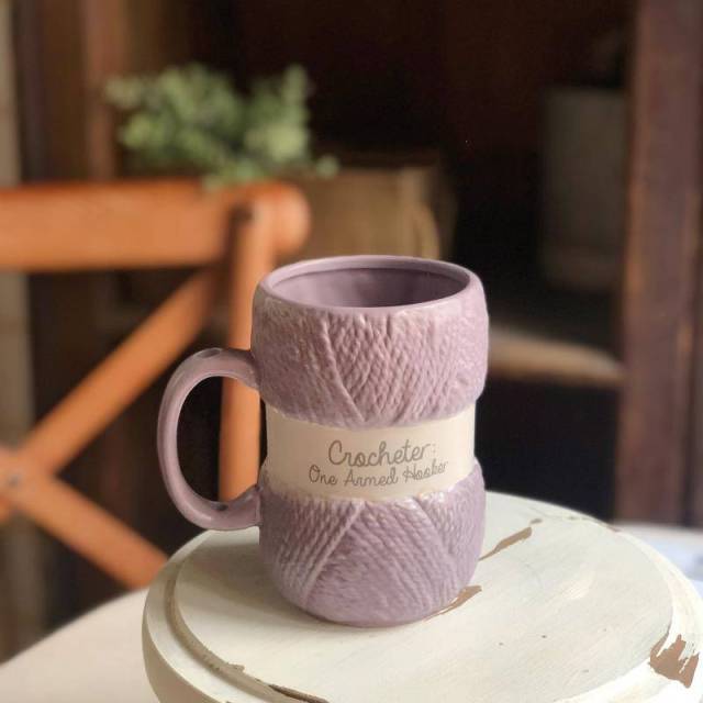 Knitting Mug