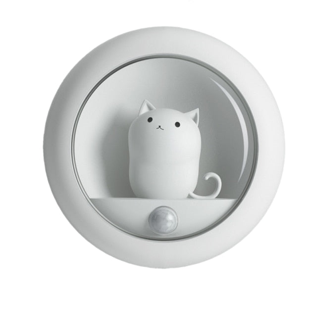 Cat Motion Sensor Night Light