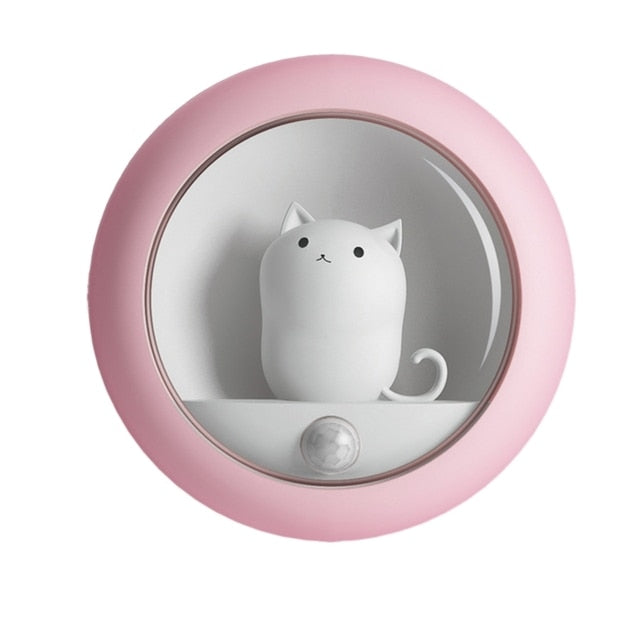 Cat Motion Sensor Night Light