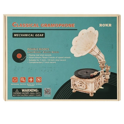 Robotime Classical Gramophone DIY Kit