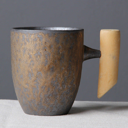 Retro Stoneware Water Cup