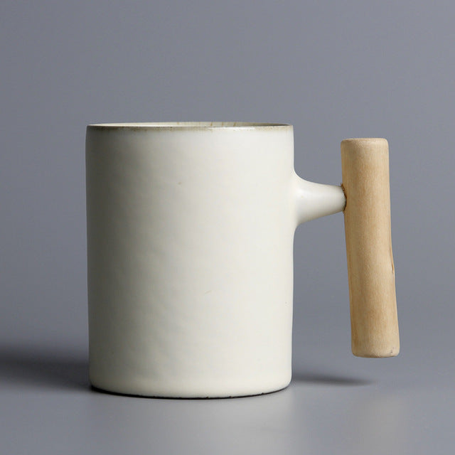 Retro Stoneware Water Cup