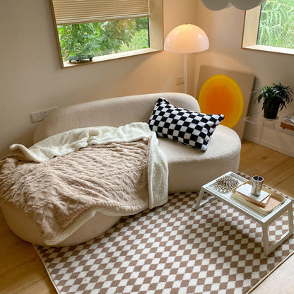 Nordic Checkerboard Rug