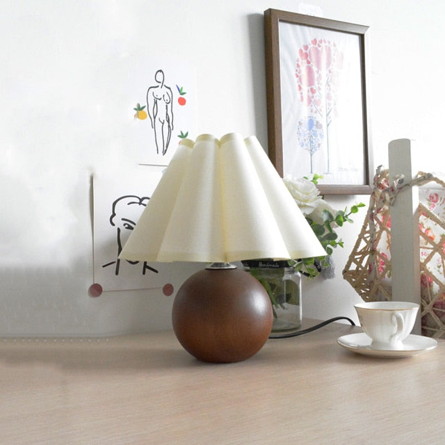 Minimalist Wood Table Lamp