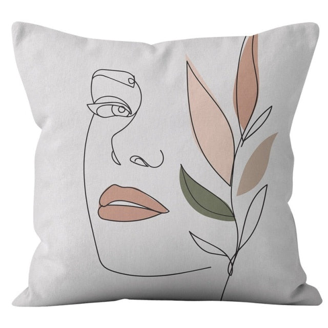 Abstract Cushion Cover