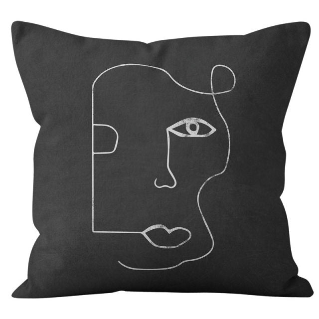 Abstract Cushion Cover