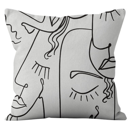 Abstract Cushion Cover