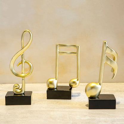 Musical Notes Decorative Figurine