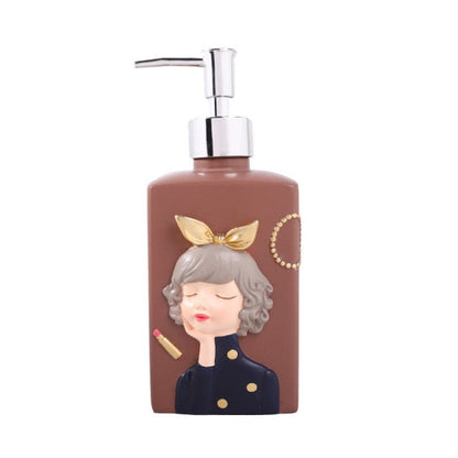 Charming Girl Refillable Hand Sanitizer Bottle