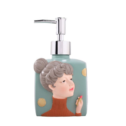 Charming Girl Refillable Hand Sanitizer Bottle