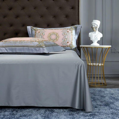 Audrey Art Deco Silky Egyptian Cotton Bedding Set