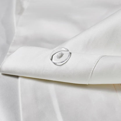 Manya Classic Solid Reversible Egyptian Cotton Bedding Set